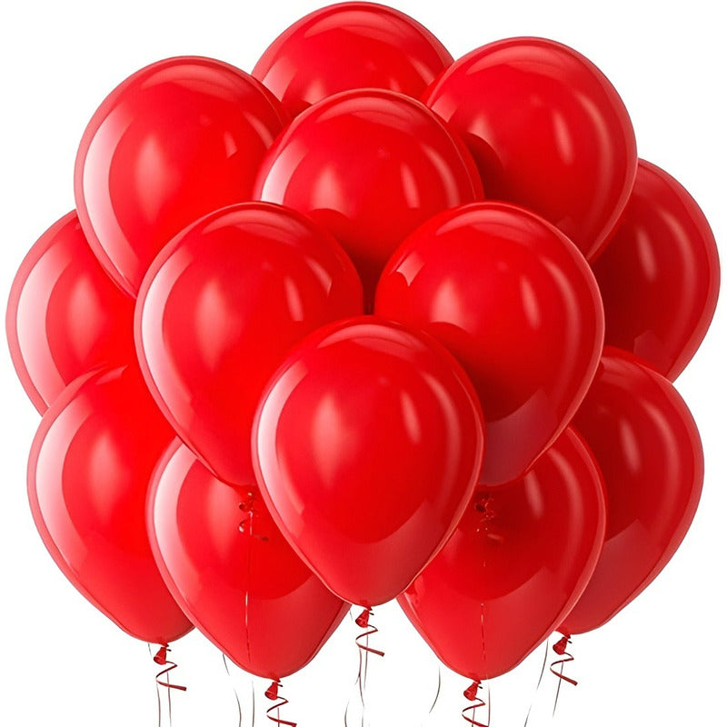 X50 Set De Globos Cotillon Fiesta Globos De Cumpleaños 25cm