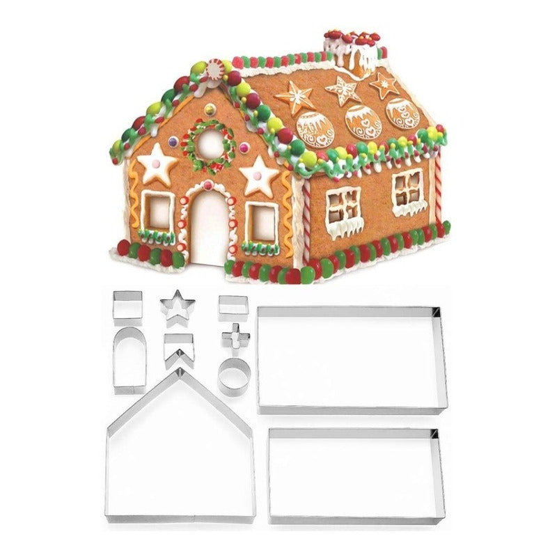 Cortador Galletas Cortador De Galleta En 3d Casa De Jengibre