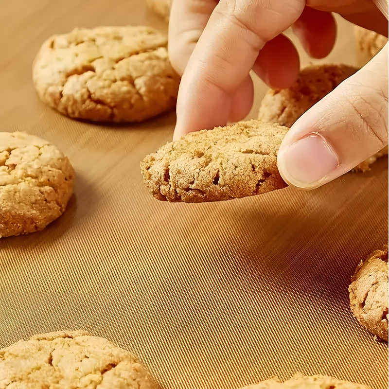 Lamina Teflon Horno Lamina Antiadherente Teflon Mat 60x40cm Marrón