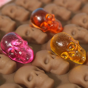 Moldes Silicona Halloween Moldes Reposteria Calavera 40cav Molde Silicona Chocolate Moldes Silicona Reposteria Moldes... Multicolor