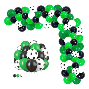 Arcos De Globos Decoracion Globos Verde Globos Futbol 94pcs