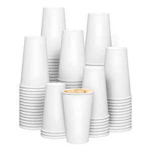 50 Vasos Polipapel Vaso Sin Tapa Vaso Blanco Vaso Cafe 16oz