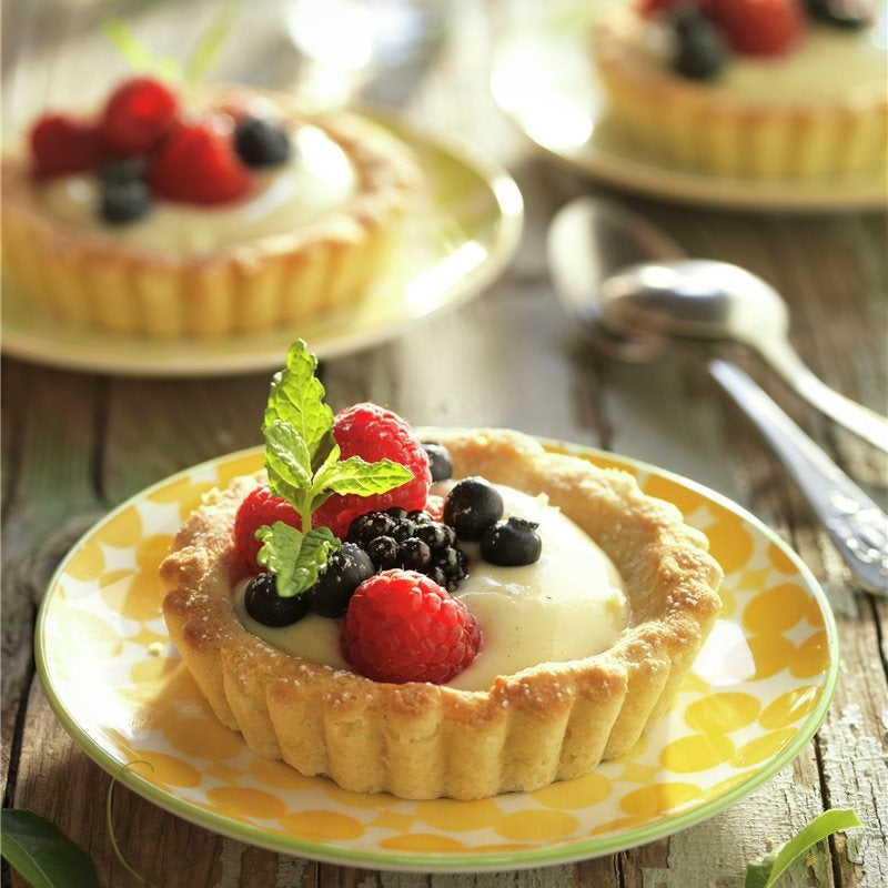 Pack 12 Molde Mini Tartaleta Moldes Tarta De Coctel Flor 276 Gris