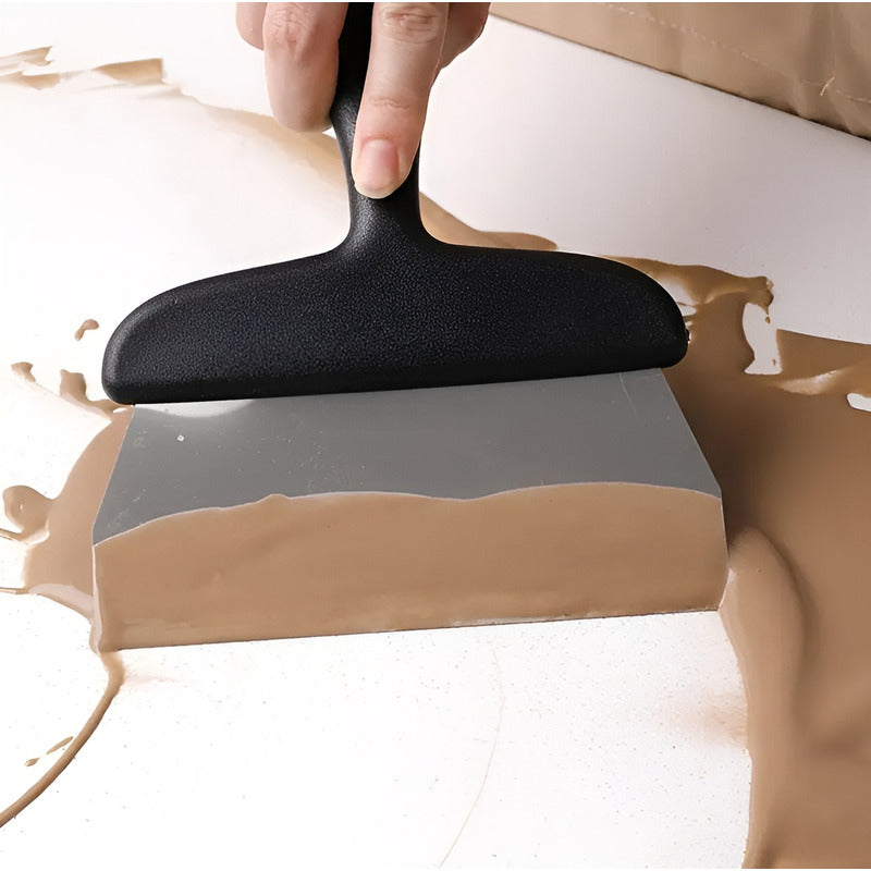 X2 Espatula Reposteria Raspador De Chocolate Termostato 20cm Negro / Espatula Raspador Chocolate 20cm