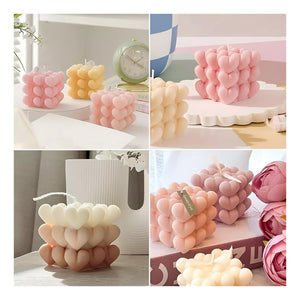 2 Molde Para Cocina Velas Moldes Para Hacer Velas Corazon 3d  Insumos Para Hacer Velas Moldes De Silicona Para Velas Insumos Velas Molde Silicona Vela Moldes Para Velas Para Hacer Velas Pasteleriuscl