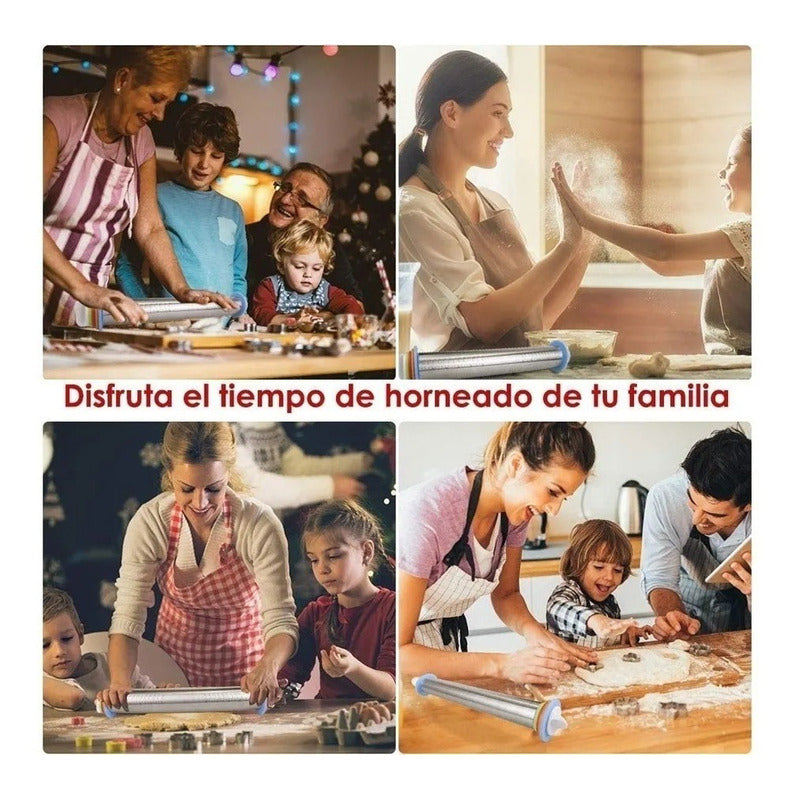 Uslero Acero Inoxidable Uslero Fondant Uslero Ajustable 45cm Verde Claro