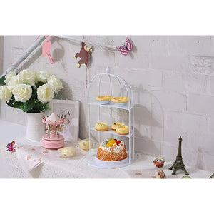 Porta Cupcakes Porta Tortas Base Para Cupcakes Jaula 35cm