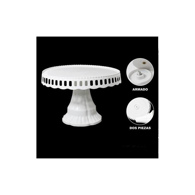 Base De Torta Base Torta Base Plato Porta Torta 32 Cm Blanco