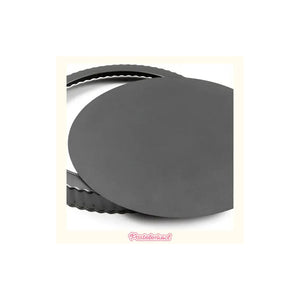 Pack X3 Moldes Desmontables 24cm Kuchen Molde Para Pie Tartaleta Desmontable Molde Redondo Extraíble Con Fondo... Gris