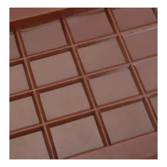 Pack X6 Molde Rectangular Barra Chocolate Molde Chocolate Tableta Barra De Chocolate Cuadrados Moldes Para Chocolates Insumos Reposteria Moldes De Silicona Color Marrón Pasteleriuscl Marrón Oscuro