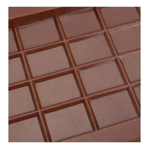 Pack X6 Molde Rectangular Barra Chocolate Molde Chocolate Tableta Barra De Chocolate Cuadrados Moldes Para Chocolates Insumos Reposteria Moldes De Silicona Color Marrón Pasteleriuscl Marrón Oscuro