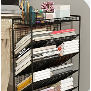 Organizador De Escritorio Apoya Libros Librero Sujetalibros