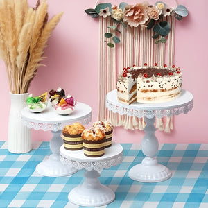 Set 6 Bases Para Tortas Porta Cupcakes Alzadores Candy Bar