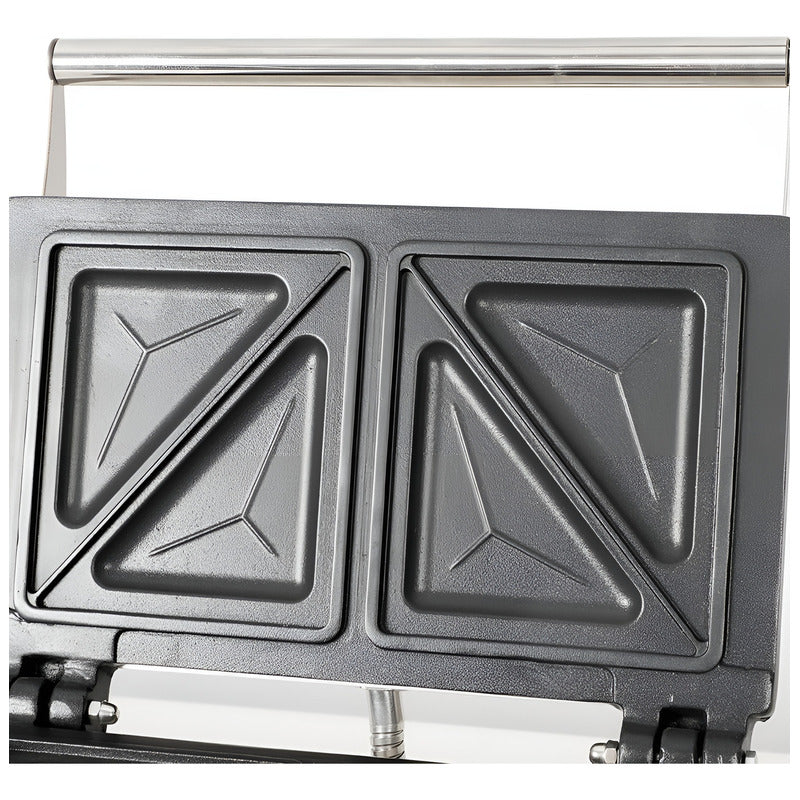 Sandwicheras Maquina Para Sandwiches Sanduchera Doble 1500w Plateado / Sandwicheras Doble