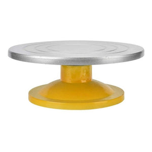 Base Giratoria Tortas Plato Giratorio Base Aluminio 32cm