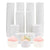 50 Vasos Polipapel Helado Vasos Desechables Pote Helado 4oz