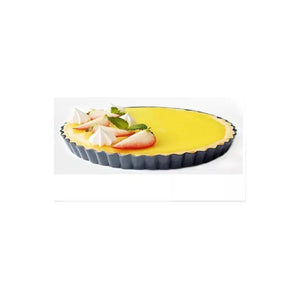 Pack X3 Moldes Desmontables 24cm Kuchen Molde Para Pie Tartaleta Desmontable Molde Redondo Extraíble Con Fondo... Gris