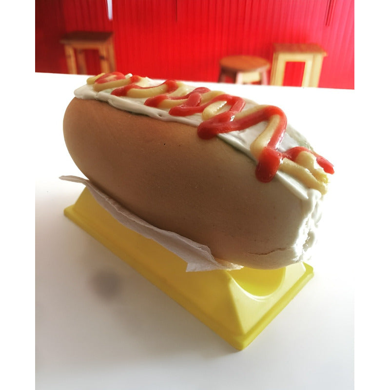 10 Porta Completos Plástico Completero Reutilizable Hot Dog