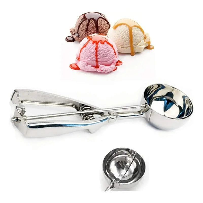 Cucharas Para Helado Cuchara Helado Cuchara De Helado 4,5,6 Gris Claro