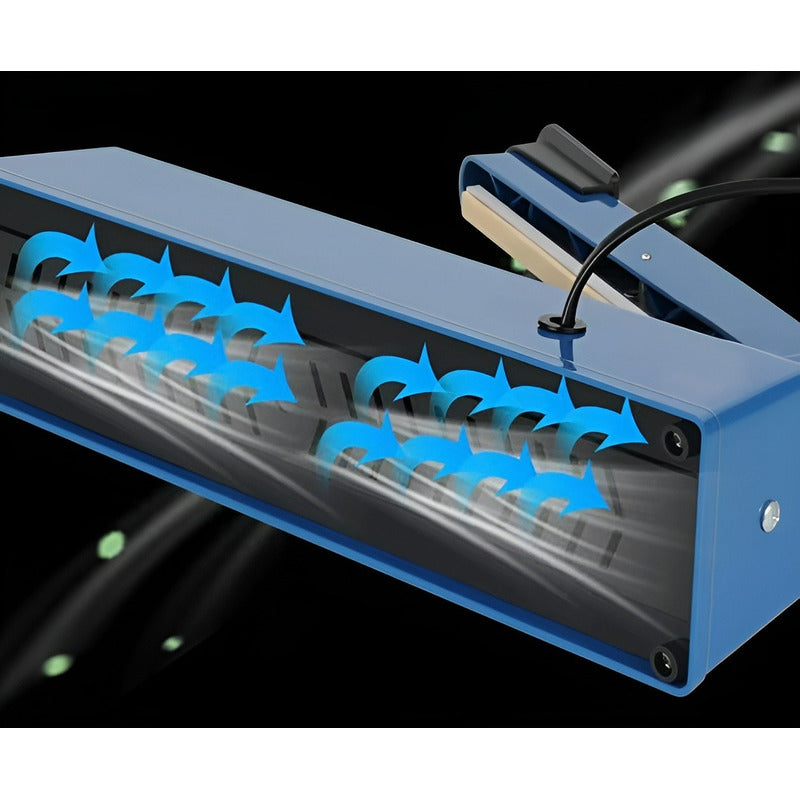 Sellador De Bolsas Selladora Termica Selladora Plastico 20cm Azul