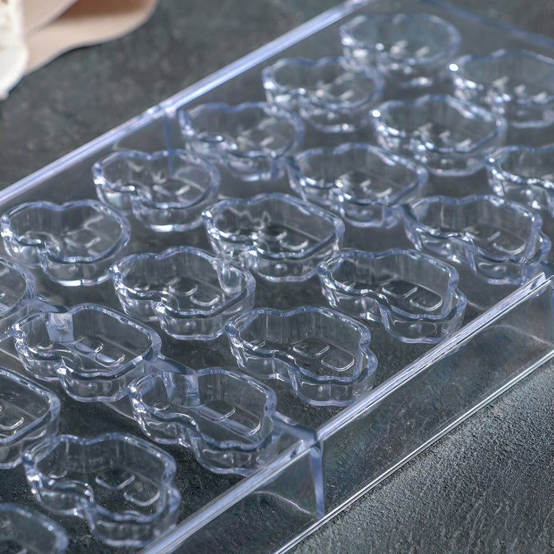 Moldes Policarbonato Molde Para Chocolate Molde Autos 24 Cav Transparente / Molde Policarbonato Autos 24 Cav