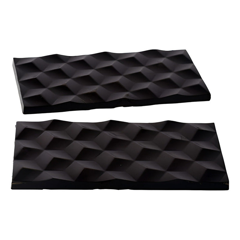 Molde De Chocolate Molde Policarbonato Barra Hexagono 3 Cav