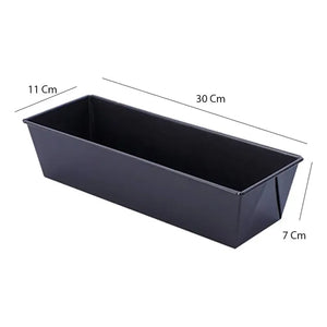 Molde Rectangular Antiadherente Teflón Para Pan Y Queque 30cm Moldes De Teflon Moldes Queque Rectangular Molde Queque Moldes Rectangulares Moldes Para Pan De Sandwiches Resistentes Pasteleriuscl Gris