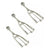 Pack X3 Cucharas Helado Cuchara Helado Cuchara De Helado 4cm