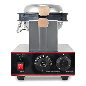 Maquina Para Waffles Wafleras Con Formas Waffle Burbuja Gris / Waflera Burbuja