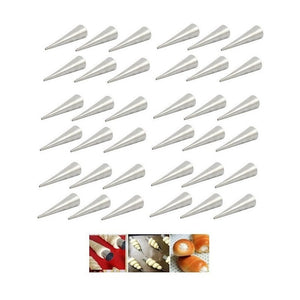 Pack X36 Cono Molde Para Cannoli Cachito Croissant Pan Danes