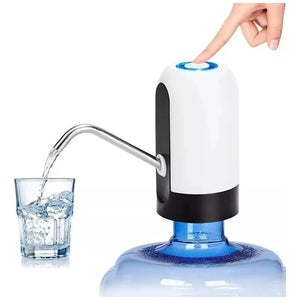 Dispensador De Agua Automático Para Botellon Recargable Color Blanco Y Negro