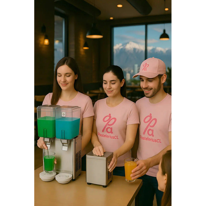 Dispensadores Bebidas Doble Dispensador Agua Electrico 18l Dispensador De Bebidas Comerciales Dispensador De Jugo De... Plateado