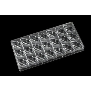 Molde Chocolate Acrilico Molde De Chocolate Molde De Beso Gris Claro