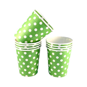 Vajilla Desechable Vasos Descartables Servilleta Platos 23cm