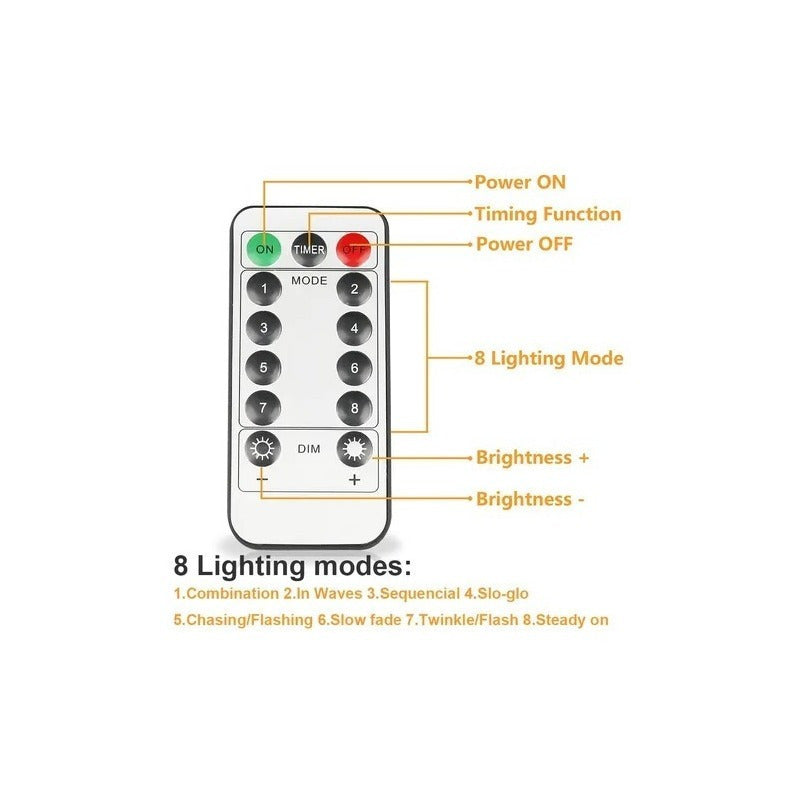 Cortina De Luces Led Cortina Luces Luces Navidad Led Control