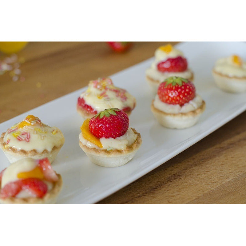 Pack X48 Molde Mini Tartaleta Tarta Moldes Reposteria 4,5cm Gris Oscuro