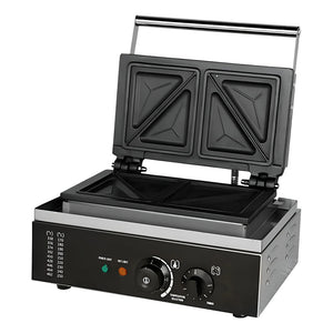 Sandwicheras Maquina Para Sandwiches Sanduchera Doble 1500w Plateado / Sandwicheras Doble