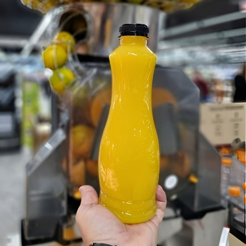 X24 Botellas Plasticas Transparentes Botella C/tapa 800ml Transparente