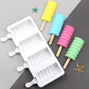 Moldes De Silicona Para Helados Molde Paletas Helado Mini395