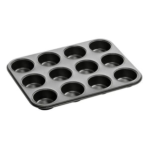 Molde 12cupcakes Molde Cupcake Molde Muffin Gris Reposteria Molde Para Tortas Molde Para Queque Insumos Reposteria Moldes Para Brownie Pasteleriacl 32089 Negro - 32089