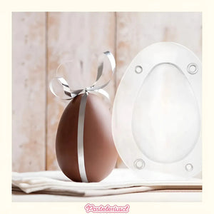 Molde De Chocolate De Huevo De Pascua 3d Con Forma De Huevo Artesanías De Fondant Decoración De Pascua Molde Acrilico... Transparente