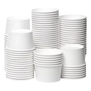 100 Vasos Polipapel Pote Helado Vasos Desechables Helado 8oz Vasos Polipapel Desechables Vasos Para Helado Postre Vaso Desechable Polipapel Pasteleriacl