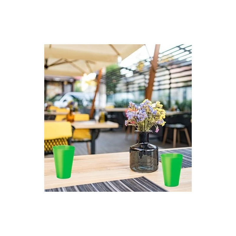 12 Set De Vasos Vasos Plastico Vasos Reutilizables De Fiesta - Multicolor