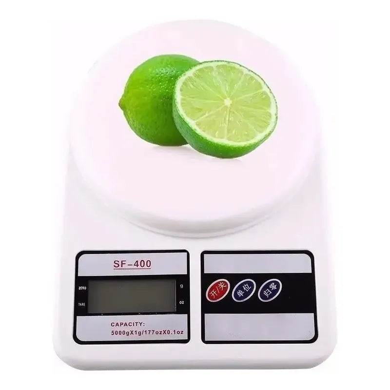 Set Balanza Digital Pesa Cocina Digital + Termometro Digital Capacidad Máxima 5 Kg Color Blanco Gramera Pesa De Alimentos Termometro Digital Cocina Gramera Digital Termometro Cocina Pasteleriuscl