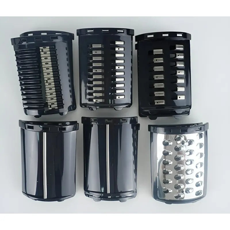 Rallador De Queso Rallador Queso Rallador Multiusos 250w Negro
