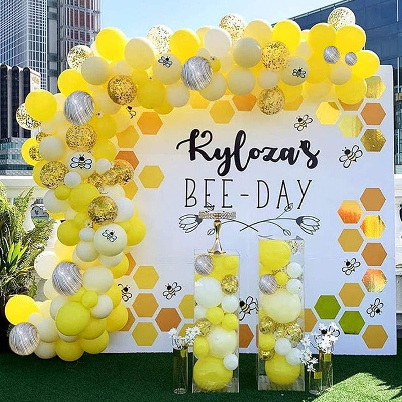 Pack 25 Set De Cumpleaños Globos Cumpleaños Globo Amarillo Amarillo 100944