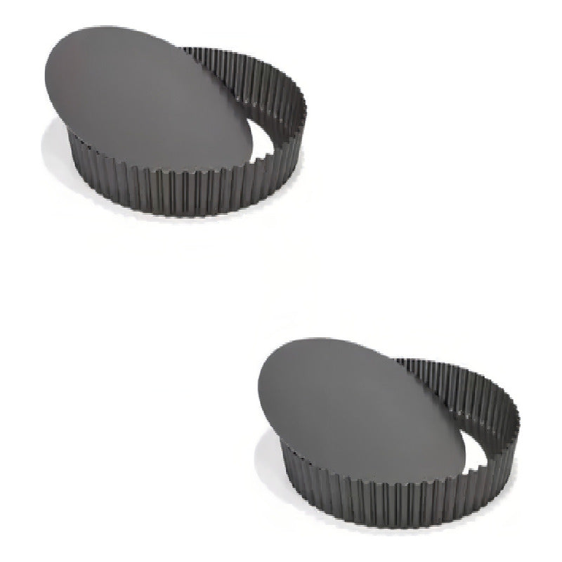 Pack X2 Molde Desmontable Moldes Desmontables Moldes 22cm Moldes Desmontables 22 Cm Pasteleriacl