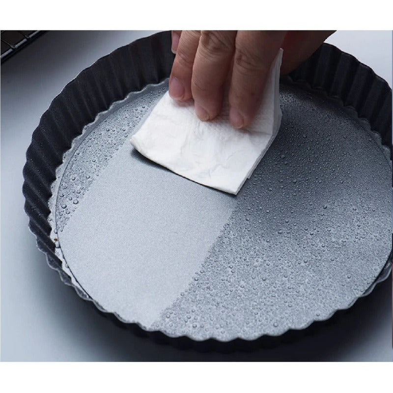 Pack3 Moldes Desmontables Molde Desmontable Tarta 26 28 30cm Gris