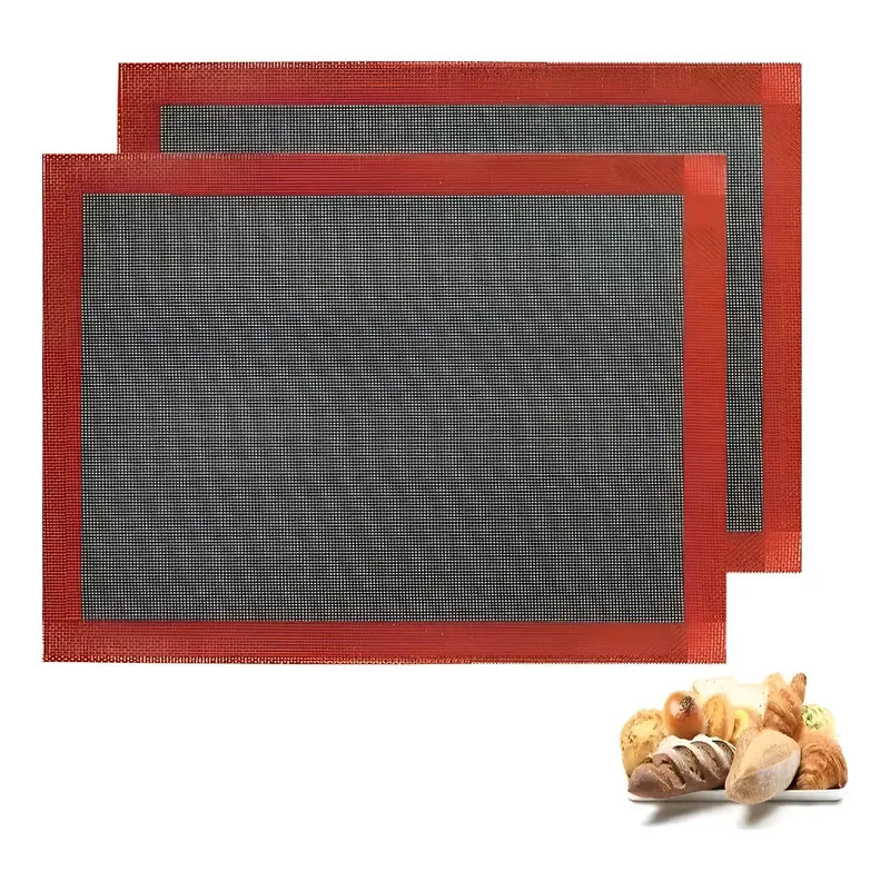 Pack 2 Lamina De Silicona Tapete Horno Microperforado Silpat Lamina De Silicona Para Horno Silicona Horno Silpat Silicona Lamina Silicona Horno Silpat Bandeja De Silicona Para El Horno Pasteleriuscl