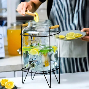 Dispensadores De Bebidas Dispensador De Jugos Con Atril 5l Dispensador Sobremesa Portatil Cocina Dispensador De Bebidas Recipiente Pasteleriuscl
